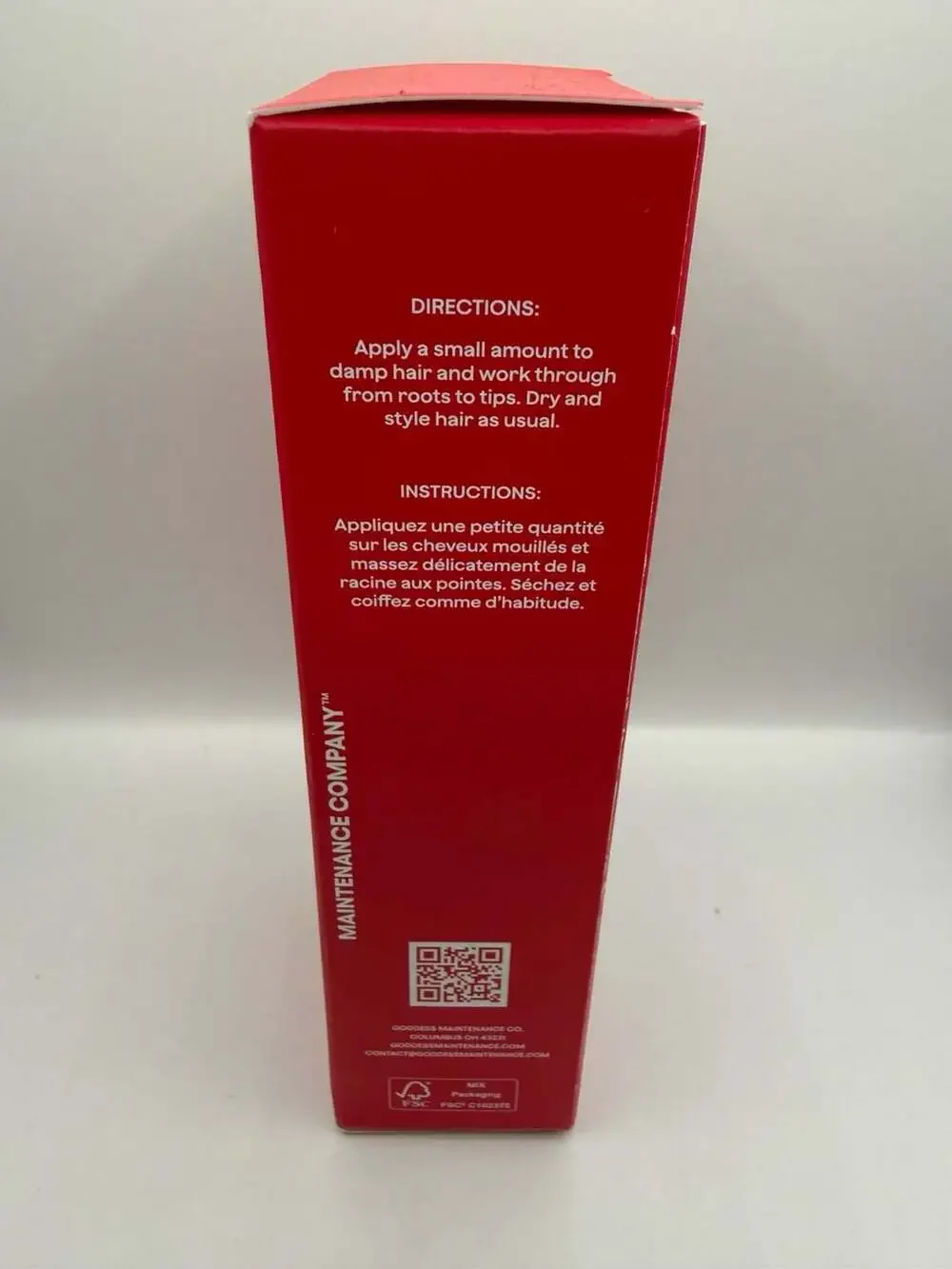 Goddess BioTech Blowout Leave-In Restorative Hair Mask 1.7 oz / 50ml